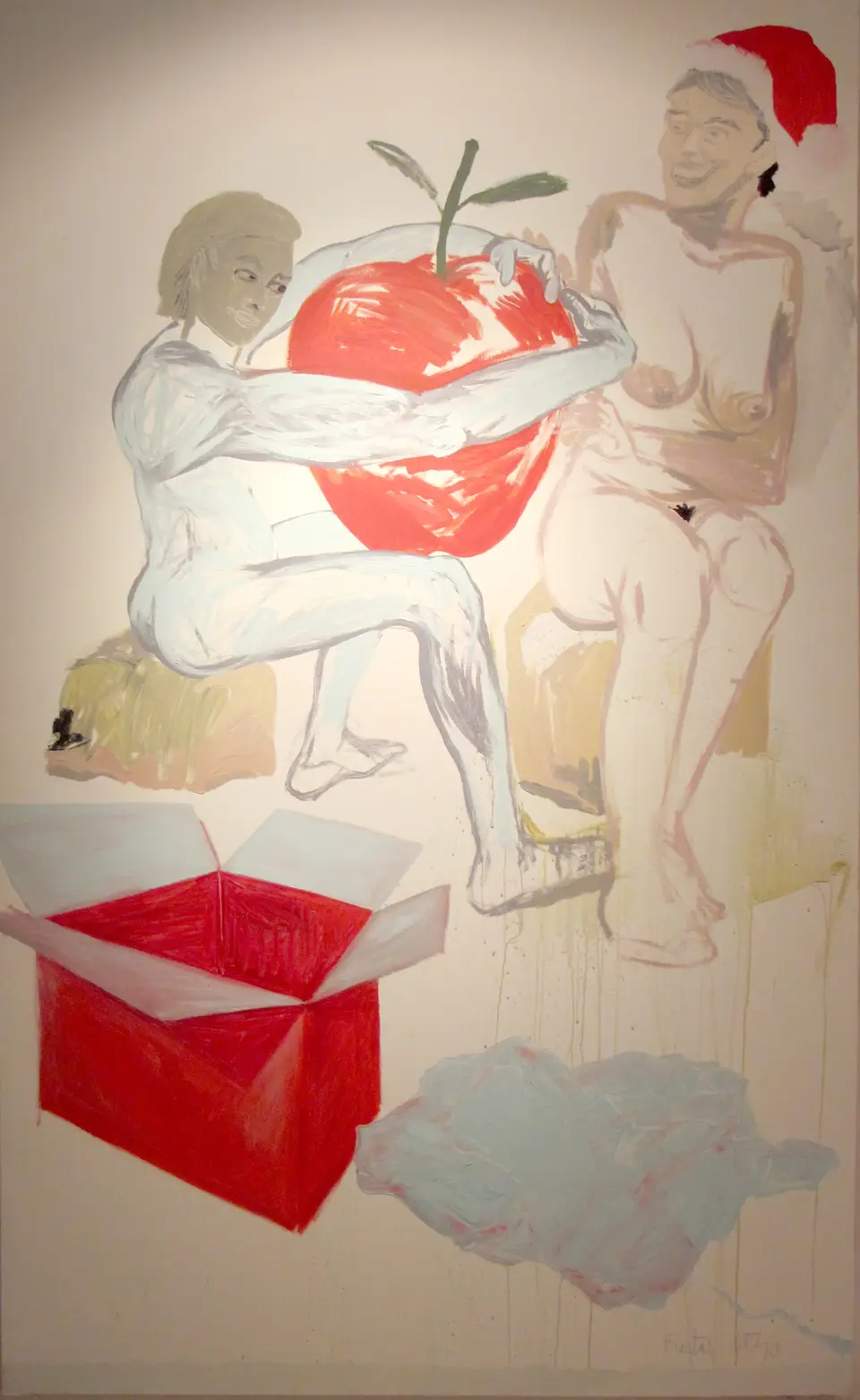 Fiesta, acrílico sobre tela, 2010, Noel Morera Cruz