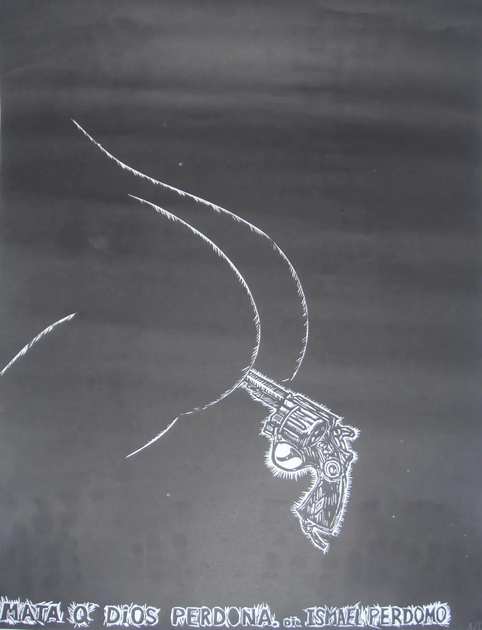 Obra sin título conocido, grabado, Noel Morera Cruz