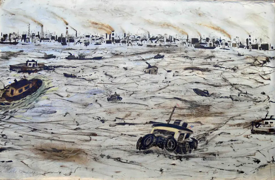La casa de Ramona, desechos petrolíferos de la Bahía de La Habana, Noel Morera Cruz